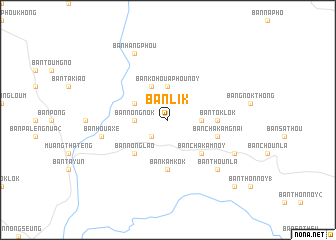 map of Ban Lik