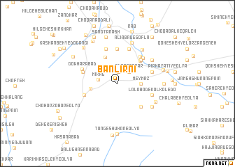 map of Bānlīrnī