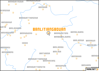 map of Ban Litiangbouan