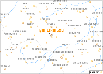 map of Ban Lixingxô