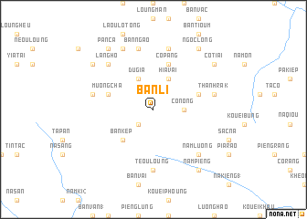 map of Bản Li