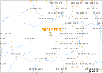 map of Ban Loeng