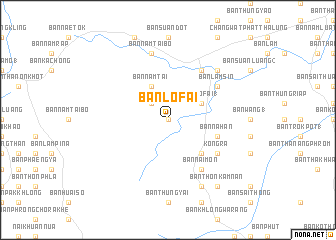 map of Ban Lo Fai