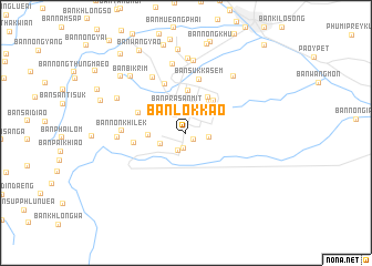 map of Ban Lok Kao