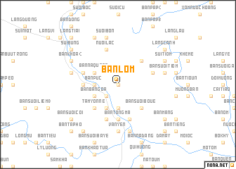 map of Bản Lôm