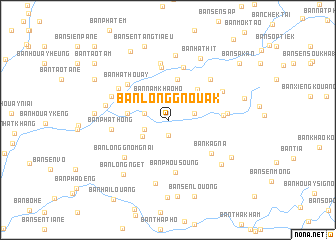 map of Ban Longgnouak