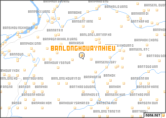 map of Ban Long Houay Nhieu