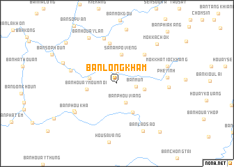map of Ban Longkham