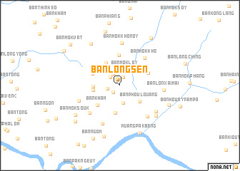 map of Ban Longsèn