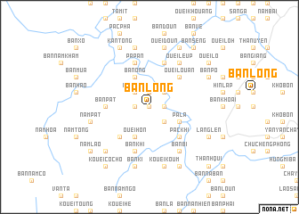 map of Bản Long