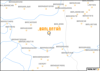 map of Ban Lontan