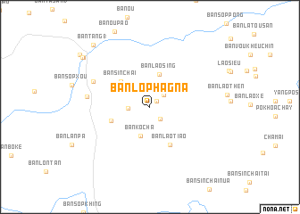 map of Ban Lôphagna