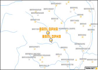 map of Ban Lopha