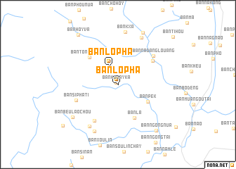 map of Ban Lo Pha