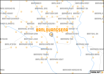 map of Ban Louangséna