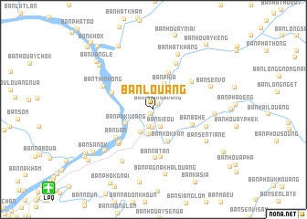 map of Ban Louang