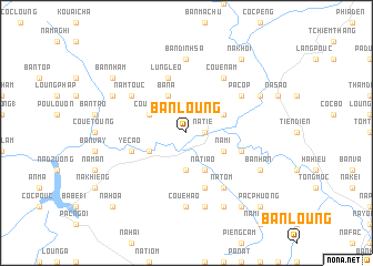 map of Bản Loung