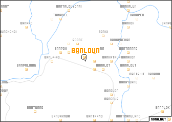 map of Ban Loun