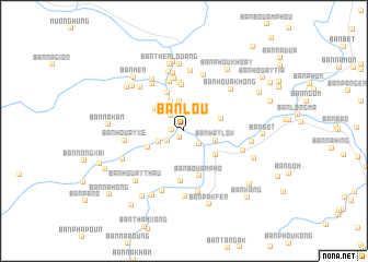 map of Ban Lou