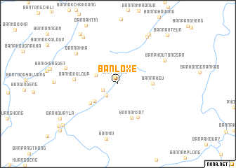 map of Ban Loxé