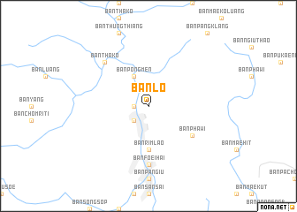 map of Ban Lo