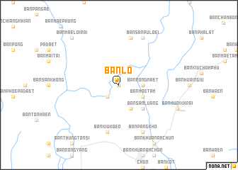 map of Ban Lo