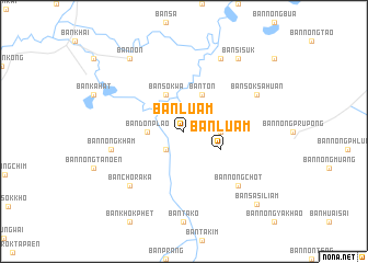 map of Ban Luam