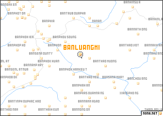 map of Ban Luang Mi