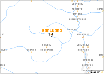 map of Ban Luang