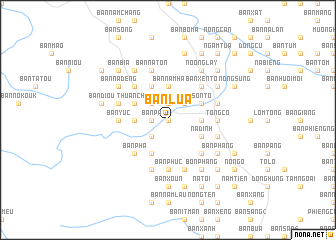 map of Bản Lua