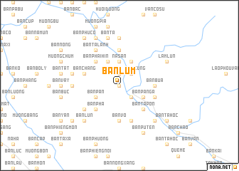 map of Bản Lừm