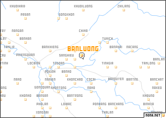 map of Bản Luông