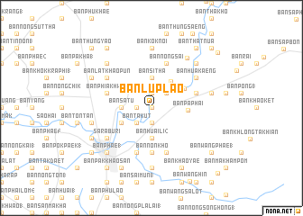 map of Ban Lup Lao