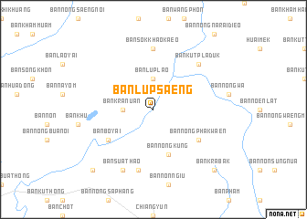 map of Ban Lup Saeng