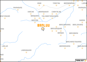 map of Bản Lưu