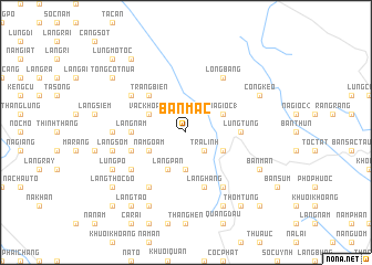 map of Bản Măc