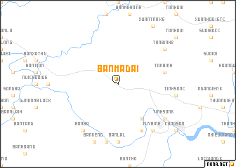 map of Ban Ma Ðai