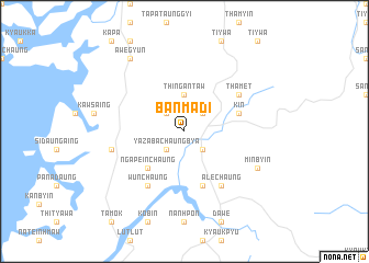 map of Banmadi