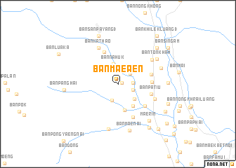 map of Ban Mae Aen