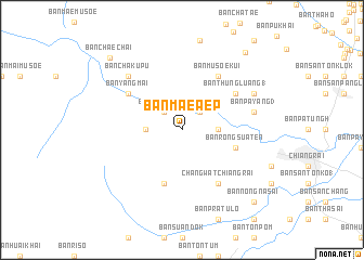 map of Ban Mae Aep