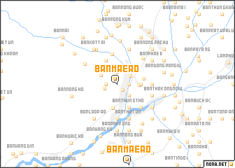 map of Ban Mae Ao