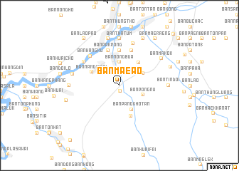 map of Ban Mae Ao