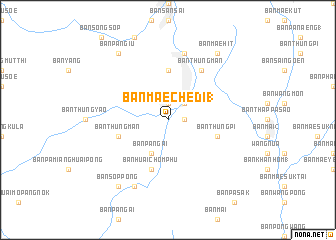 map of Ban Mae Chedi (1)