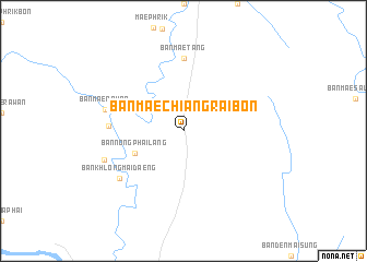 map of Ban Mae Chiang Rai Bon