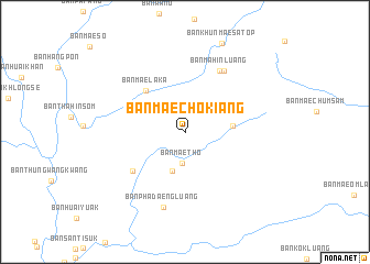 map of Ban Mae Cho Kiang