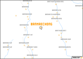 map of Ban Mae Chong