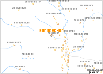map of Ban Mae Chon