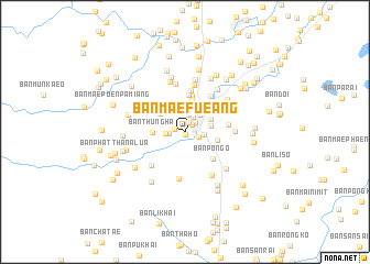 map of Ban Mae Fueang