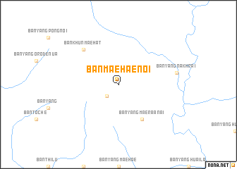 map of Ban Mae Hae Noi