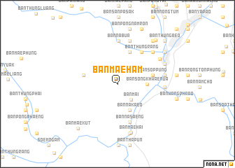 map of Ban Mae Ham